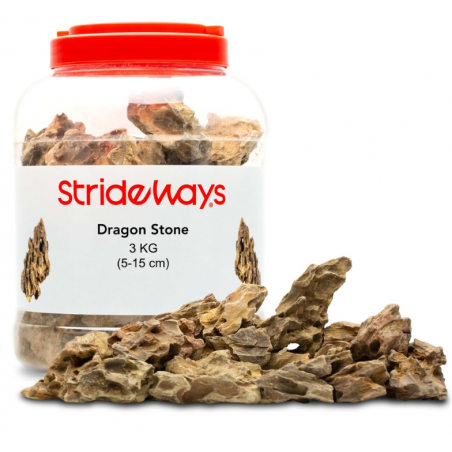 Rocks Dragon Stone 3 kg in bottle Strideways