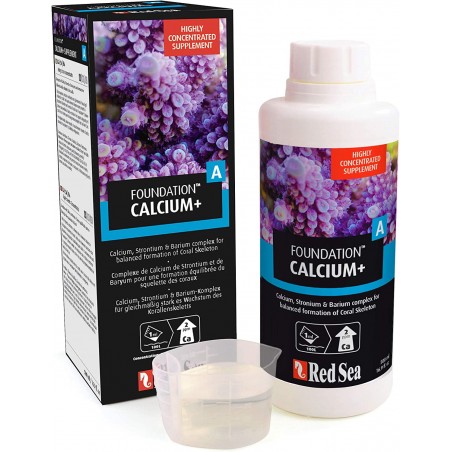 Red Sea Reef Foundation at 500ml - Liquid Soccer Liquid and Barium (Calcium Strontium and Barium)