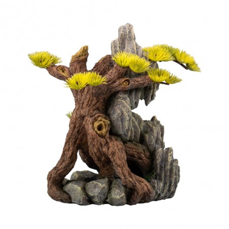 Décorations de décorations AQPET Bonsai Zen S AQPET pour les aquariums