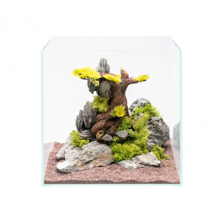 Décorations de décorations AQPET Bonsai Zen S AQPET pour les aquariums
