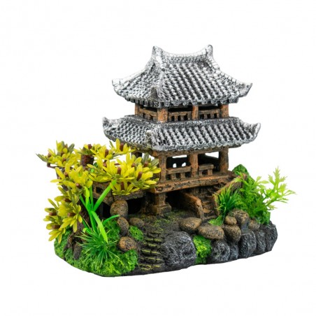 JAPAN TEMPLE Aqpet Decorart Decori per Acquari