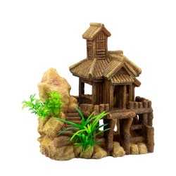 Wood Castle AQPET Decorart Decorations for Aquariums 2