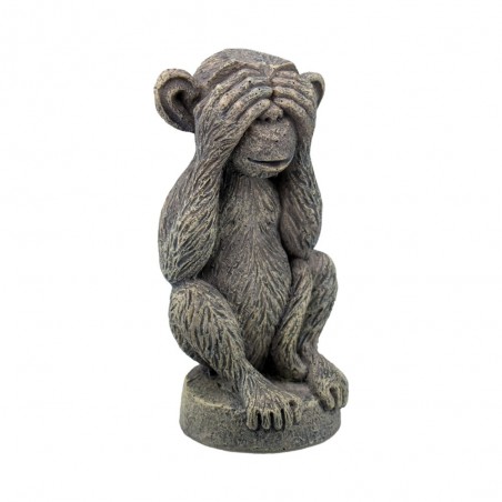 SCIMMIETTA NOT VEDO Aqpet Decorart Aquarium Decorations