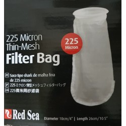 Sac filtrant 225 Mer mince maille rouge