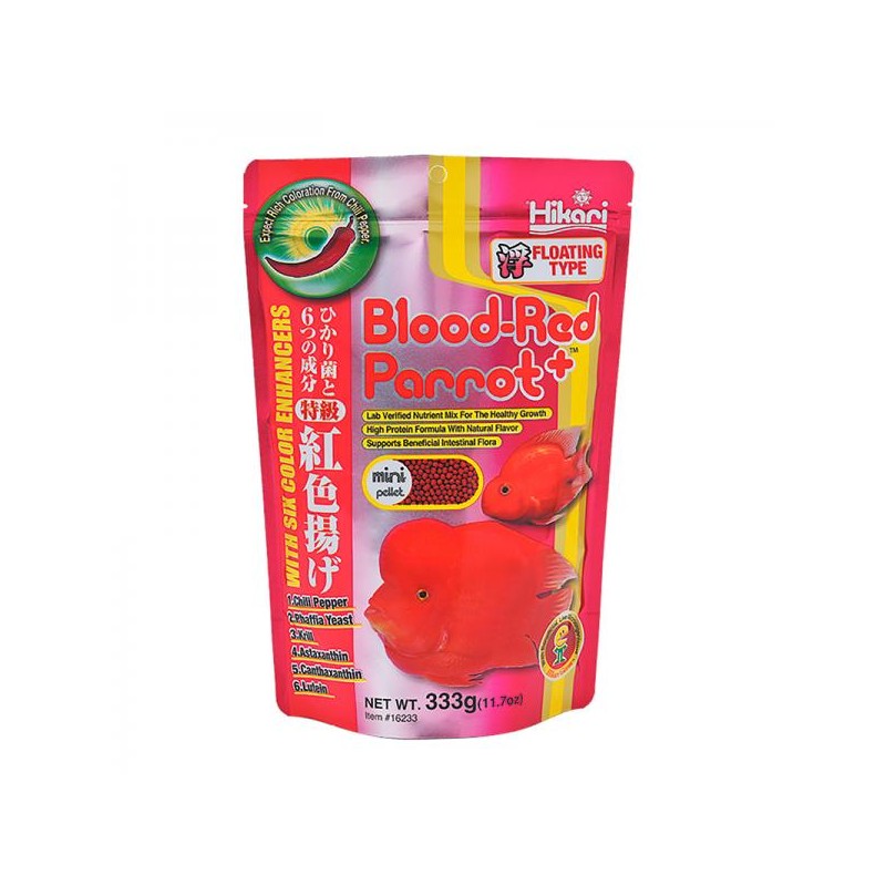 Blood Red Parrot 333 gr Hikari mangime