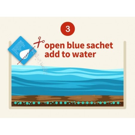 Apt S 2HR Enrichissement du substrat d'aquarium d'eau douce + bactéries APT Démarrer 45g