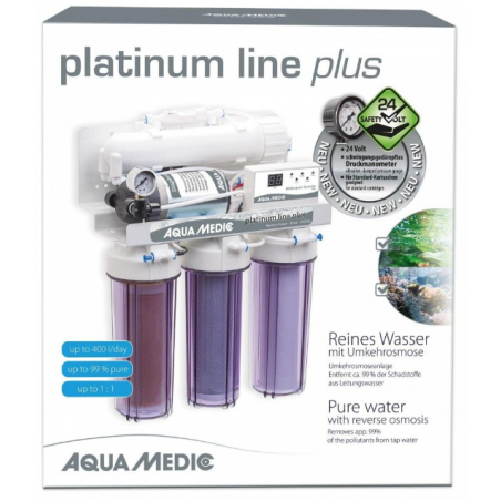 AquaMedic Platinum Line Plus (24V) Impianto osmosi inversa a 4 stadi