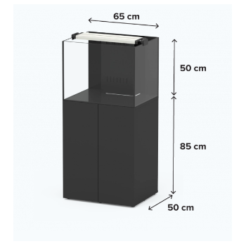 AQUAVIEW 65 FW sweet Aquatlantis - 136 liters with... 2