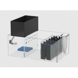 AQUAVIEW 65 FW dolce Aquatlantis - 136 litri con mobile e sump e illuminazione