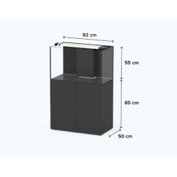 AQUAVIEW 92 SW MARINO Aquatlantis - 212 liters with mobile and sump and lighting