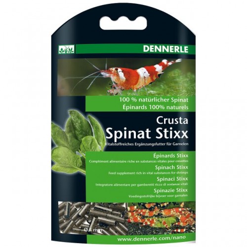 Spinat Crusta Stixx Dennerle 30 gr Shrimp King