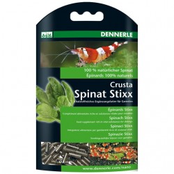 Crusta Spinat Stixx Dennerle 30 gr des crevettes roi