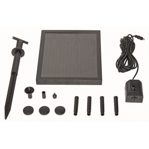 Pontec Pompes avec panneau solaire pour étang...