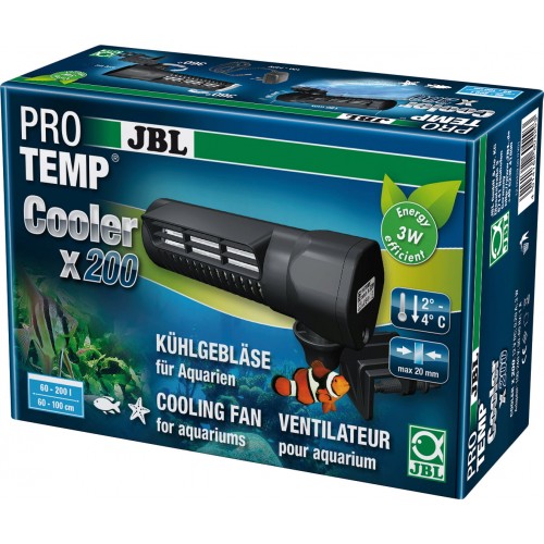 JBL PROTEMP Cooler x200 (Gen 2) Cooling fan for fresh and salt water aquariums of 60-200 l