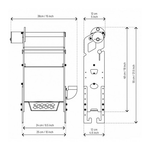 Reef Factory – Smart Roller M - Filtro a rulli...