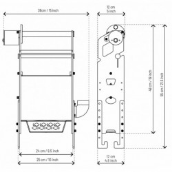 Factory de récif - Smart Roller M - Filtre à rouleau marin