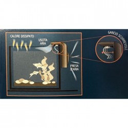 Ventilateur de refroidissement venteux Spot Blubios Mantovani Up 80 litres