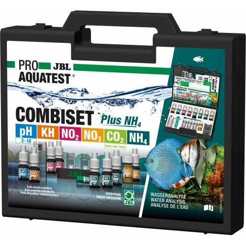 PROAQUATEST COMBISET Plus NH4 Valigetta con test di qualità dell'acqua - JBL