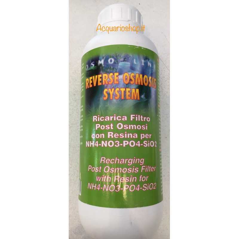 Ricarica Resina post osmosi NPS (NO3/PO4/SiO2) Aquili 1000ml Reverse Osmosis System