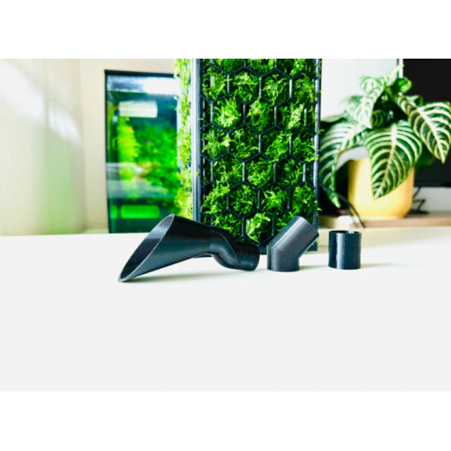 Set di Lily Pipe Outflow con due adattatori per filtri Juwel Bioflow M/L/XL - Moby Lab (Modello: Bioflow M - Eccoflow 600)