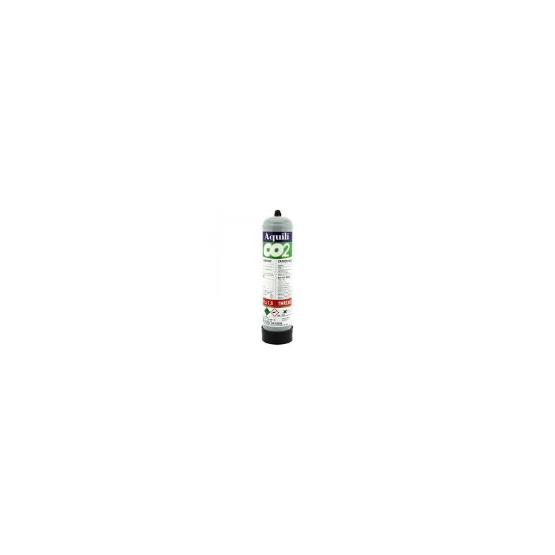 Bombola 600 gr Co2 passo 10x1mm Aquili