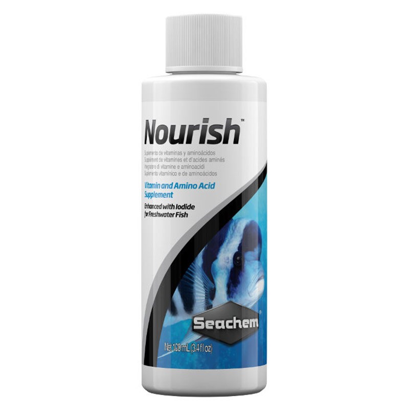 Nourish, supplemento di vitamine, amminoacidi e oligoelementi - Seachem (Confezione da: 250 ml)