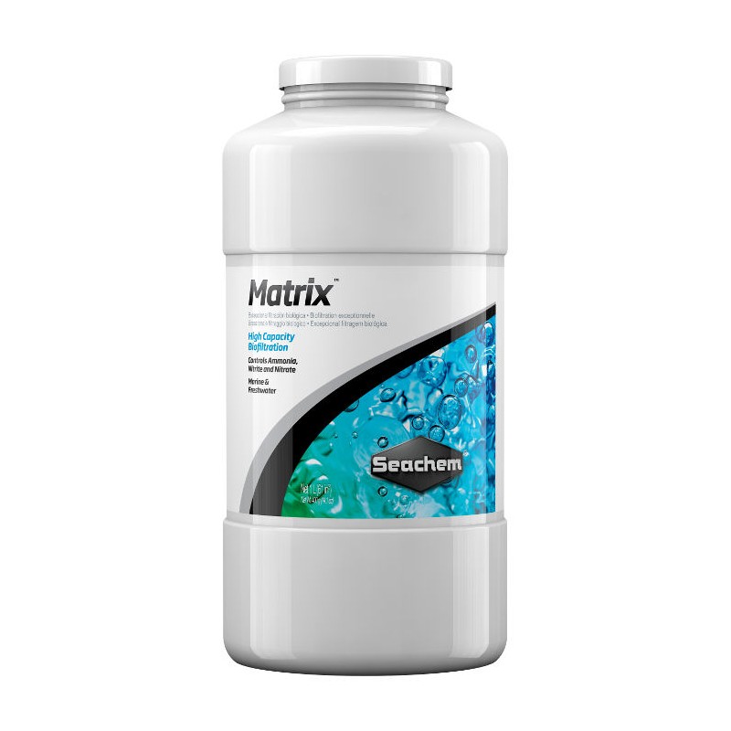 Matrix, materiale biofiltrante naturale - Seachem (Confezione da: 1000 ml)